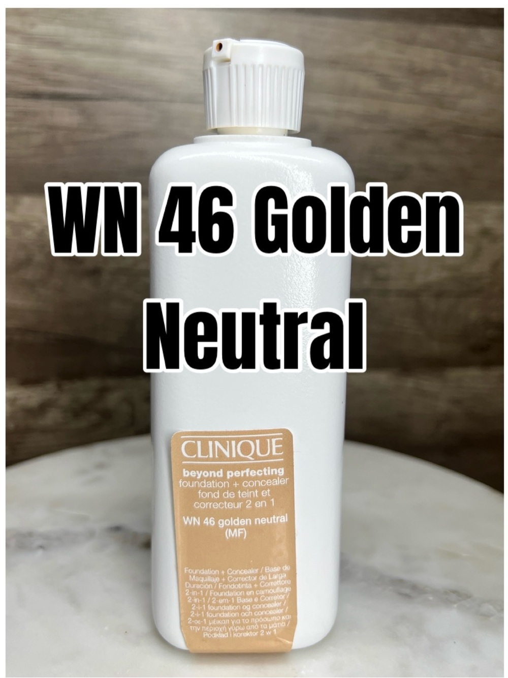 Clinique Beyond Perfecting Foundation + Concealer WN 46 GOLDEN NEUTRAL